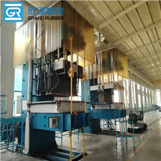 大傾角擋帶硫化機