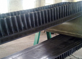 耐酸堿裙邊輸送帶