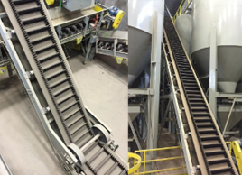 600寬大傾角輸送帶